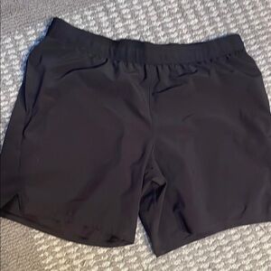 All in Motion Black Athletic Shorts Elastic Waistband Moisture-Wicking